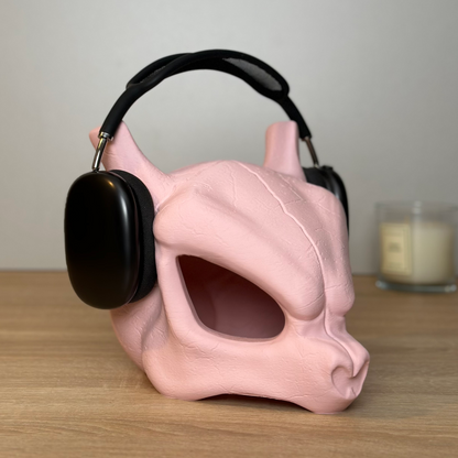 Mewtwo skull headphone stand