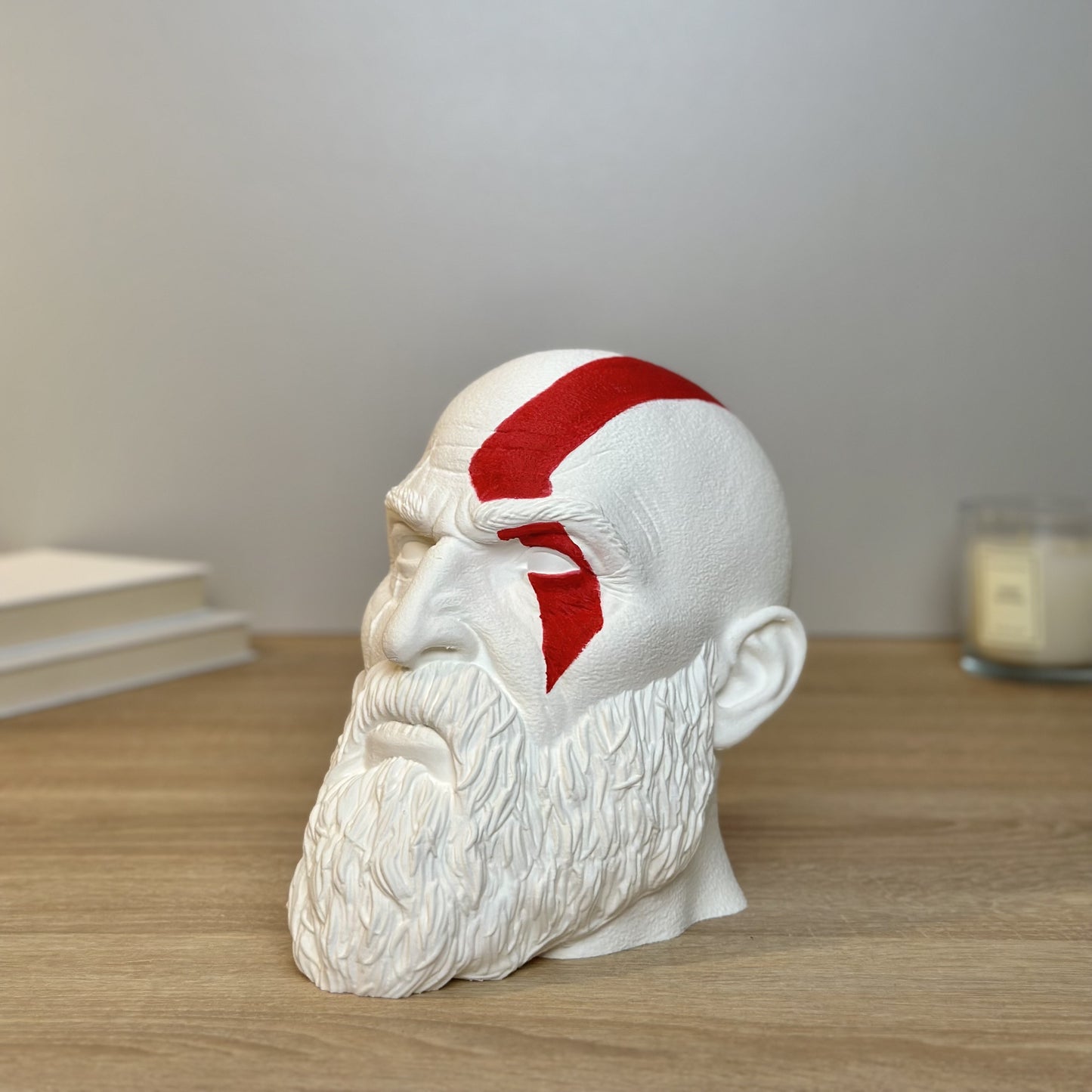 Kratos Headphone stand + FREE CONTROLLER HOLDER !