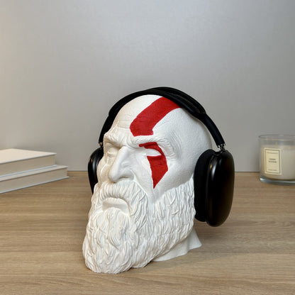 Kratos Headphone stand + FREE CONTROLLER HOLDER !